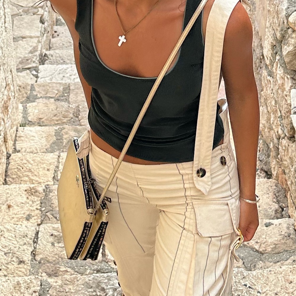 Zadig & Voltaire Gold Crossbody Bag - Picture 6 of 6